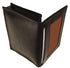NOAH Leather Expandable Gusset Credit/Business Card Holder with Outside Window ID
