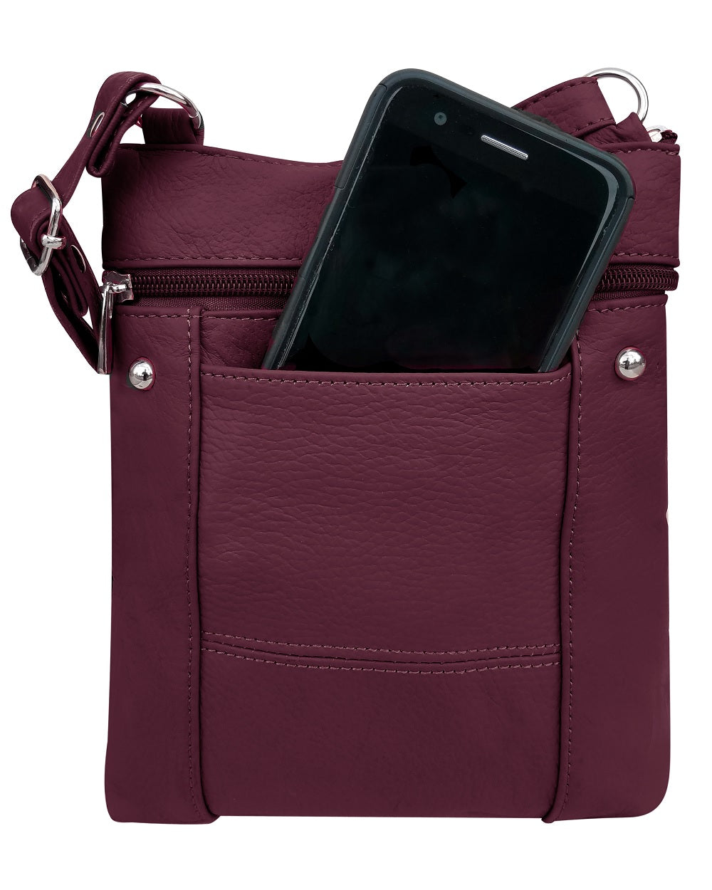 Fashion Women Crossbody Bag Functional Multi Pocket Purse Top Zip Closure  Shoulder Handbag With Adjustable Strap - Light Khaki - Walmart.com