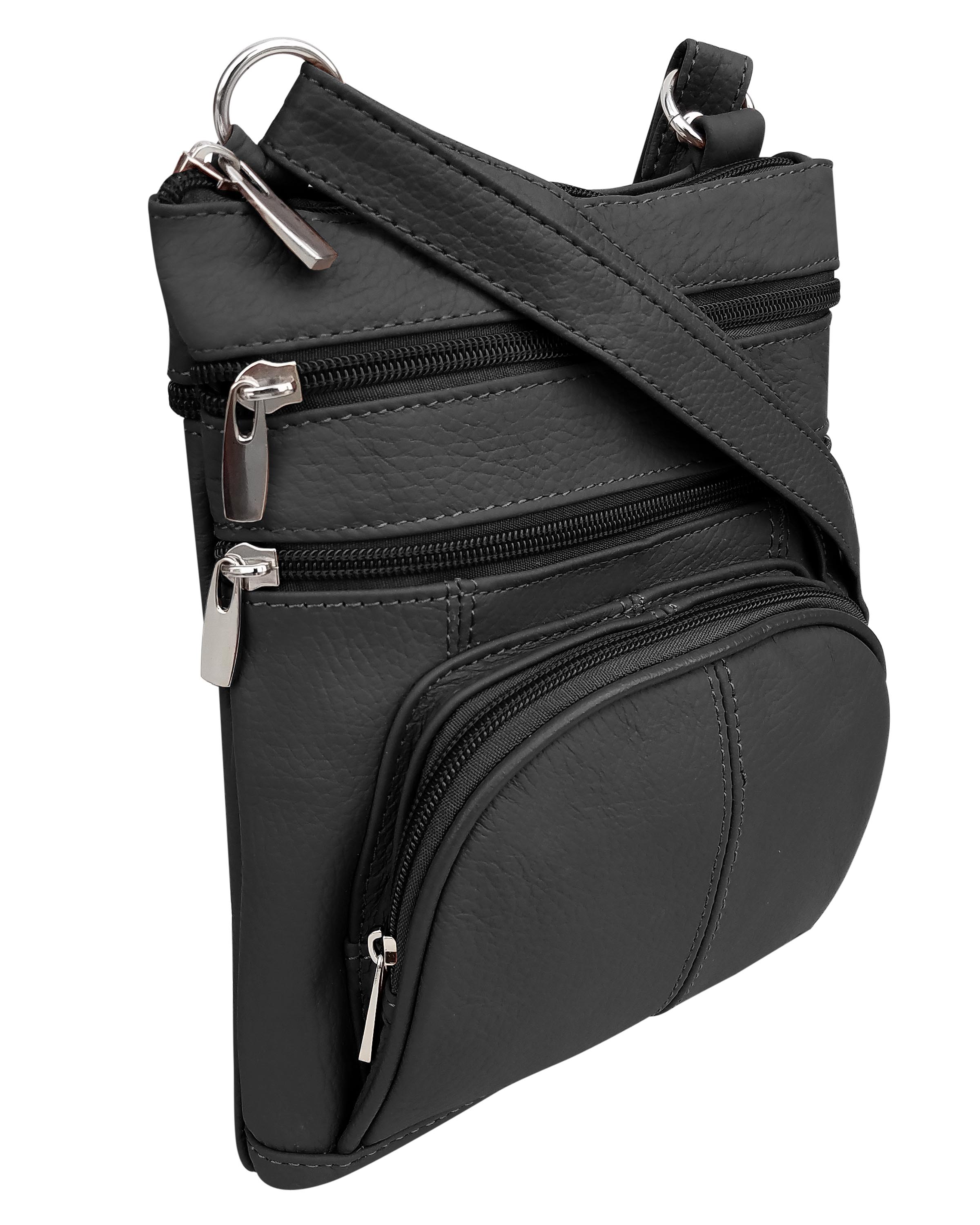 Dicasser Small Crossbody Purse and Handbag for Women Crossbody Travel Bag  with Multi Zipper Pocket(1 Piece) - Walmart.com