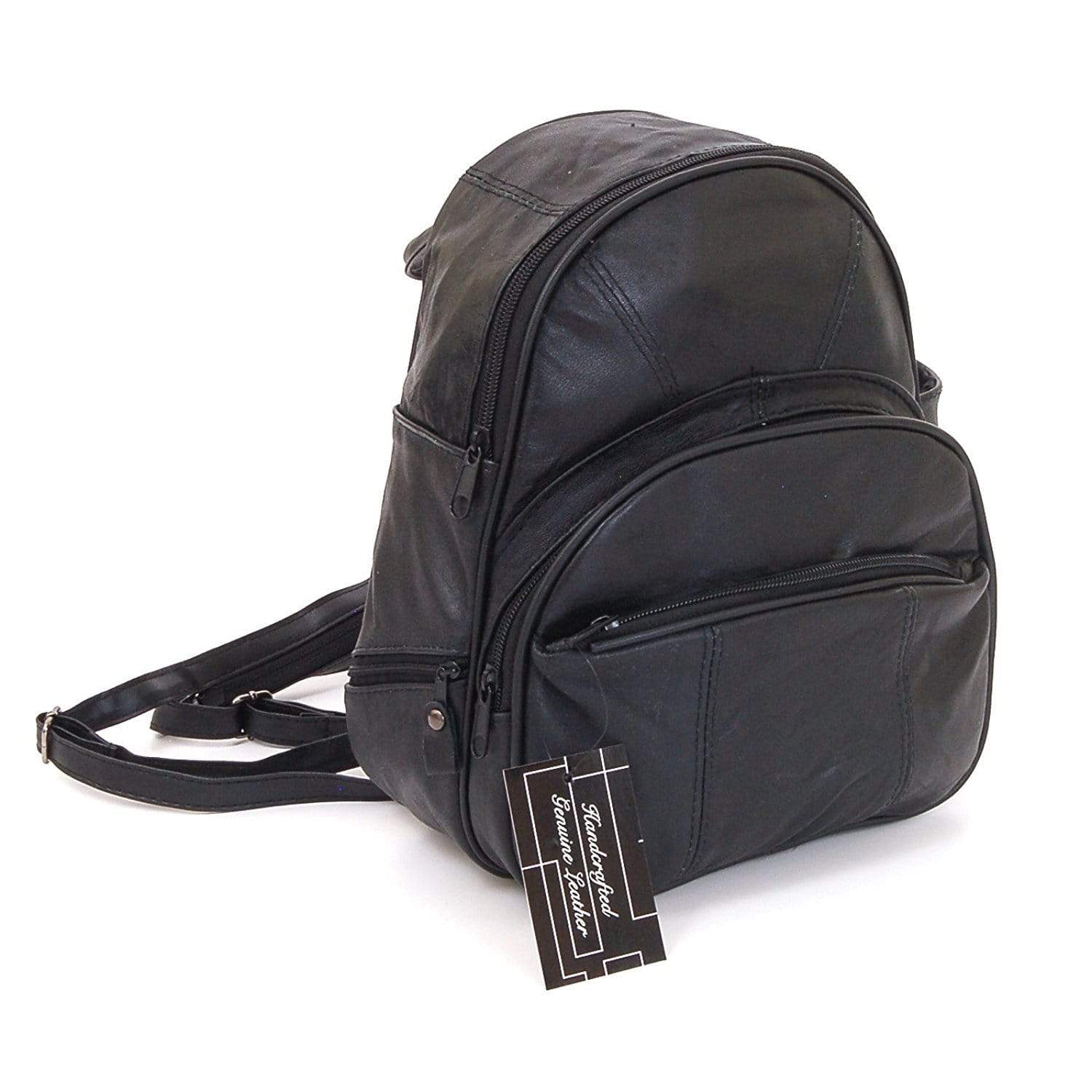 Backpack Leather Black Backpack Men Backpack Small Backpack -   Black  backpack men, Black leather backpack, Cool backpacks for men