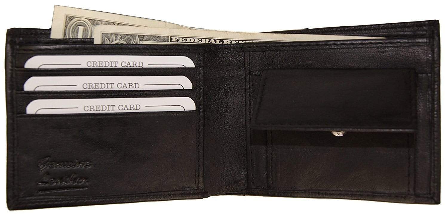 Men Genuine Leather Bifold RFID-Blocking 18 Card Slot Retro Large Capa –  Come4Buy eShop