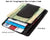 Improving Lifestyles Mens Wallets Improving Lifestyles Leather Money Clip Magnet Wallet with ID window Black with FREE Organza Gift Bag AAELILCLIP02BK