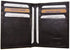 MAX Leather Bifold Credit Card Holder with outside Window ID