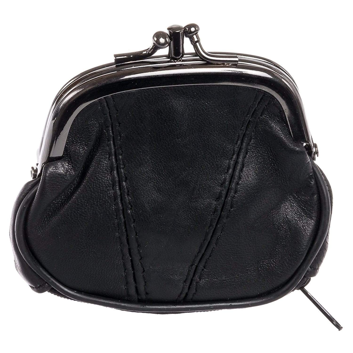 Buy KLEIO Black Quilted Round Coin Pouch | Shoppers Stop